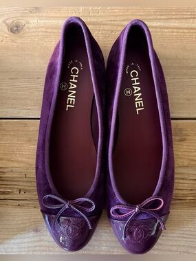 CHANEL Ballet Flats Burgundy 2026